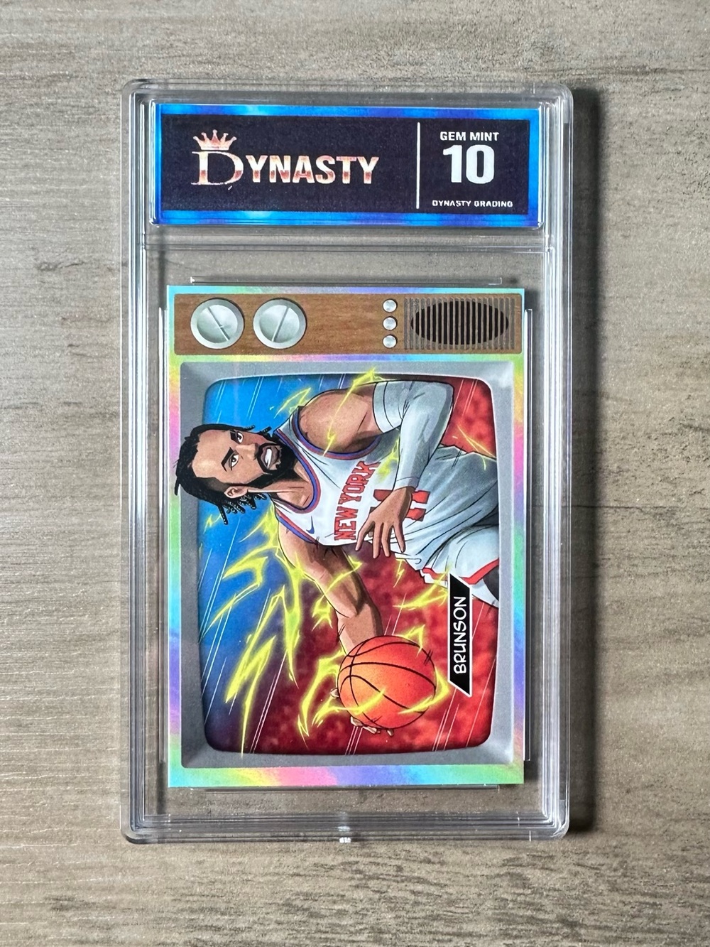 Jalen Brunson 2025 Topps Anime #A2 Gem Mint 10 Novelty Basketball Card. Knicks.